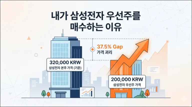 내가 삼성전자 보통주가 아닌 우선주를 모으는 이유